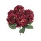 Set of 2 Burgundy Hydrangea Bushes | Lifelike Artificial Flowers with Timeless Elegance for Home Decor, Floral Arrangements, and Outdoor Landscapes | Floral Home by Artificial Flowers